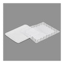 SACO COM 2 TRAVESSAS RETANGULARES COM PAPEL DECORATIVO 22X28CM