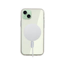 FUNDA COOL IPHONE 15 PLUS MAGNETICA TRANSPARENTE