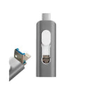 PENDRIVE 128GB 3 EN 1 COOL GRIS