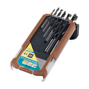 PACK 6 BROCAS ESPIRAL PARA MADEIRA 7108000 WOLFCRAFT