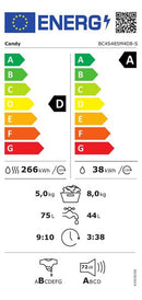 MÁQUINA LAVAR E SECAR ROUPA ENCASTRE CANDY BC4S485M4D8S( 1400 RPM