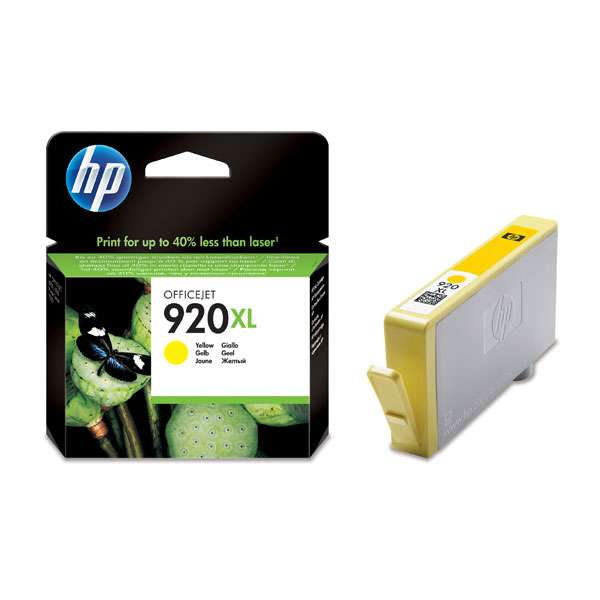 HP Tinteiro Original 920XL Amarelo de elevado rendimento