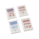 CONJUNTO DE 4 AGULHAS PARA MÁQUINA DE COSTURA ALFA