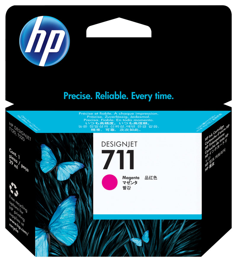 TINTEIRO HP 711 29ML MAGENTA DESIGNJET T120 EPRINTER, T520 EPRINT