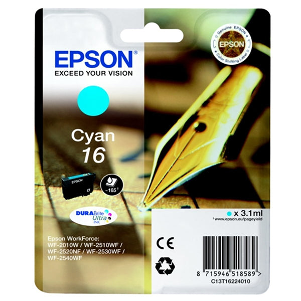 Epson Pen and crossword C13T16224022 tinteiro 1 unidade(s) Origin