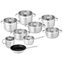 TREM COZINHA 9 PEÇAS SILAMPOS ATLANTICO GLASS