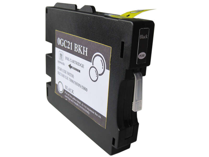 RICOH GC21K NEGRO CARTUCHO DE TINTA PIGMENTADA GENERICO - REEMPLA