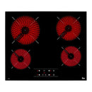 Teka TT 6415 Preto Embutido 60 cm Cerâmica 4 zona(s)