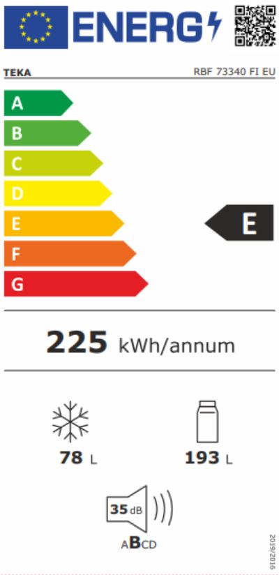 TEKA COMBINADO TEKA RBF 73340 FI EU