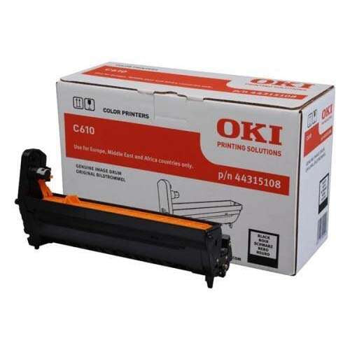 OKI C610 NEGRO TAMBOR DE IMAGEN ORIGINAL - 44315108 (DRUM)