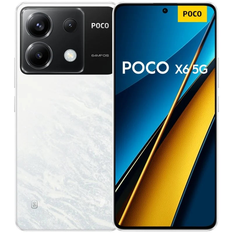 POCO X6 5G SMARTPHONE PANTALLA AMOLED 6.67 1.5K - 8GB - 256GB - C