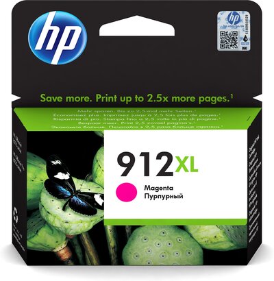 HP Tinteiro Original 912XL Magenta de elevado rendimento