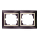 ESTRUTURA HORIZONTAL DUPLO, ESTRUTURA PRETO E ARO PÉROLA 154X81X1