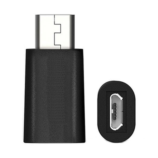 EWENT ADAPTER USB-C PARA MICRO USB 2.0 - PRETO