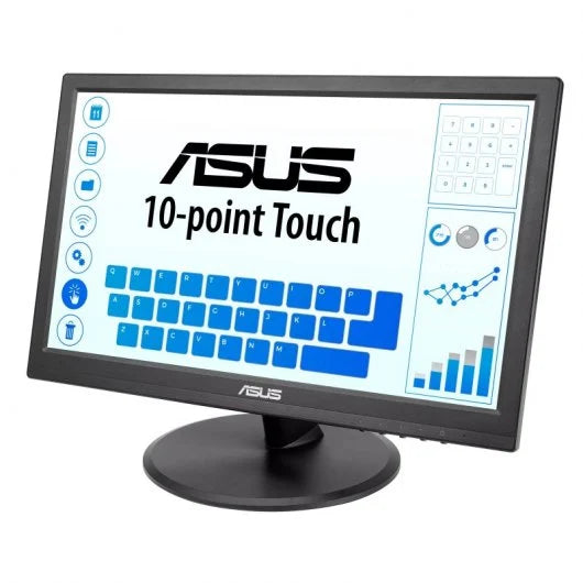 MONITOR ASUS 15.6P WIDE 16:9 1366X768 HDMI, D-SUB, MICROUSB BLACK