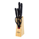 JOGO DE 7 PEÇAS FACAS DE COZINHA + TACOMA INOX DRESDE SG-4161 SAN