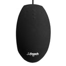 LIFETECH MOUSE SILICONE HIGIENIZÁVEL  LAVÁVEL USB PRETO