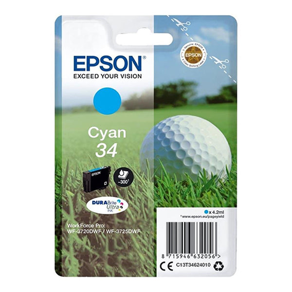 Epson Golf ball C13T34624020 tinteiro 1 unidade(s) Original Rendi