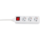 Silver Electronics 9637 extensão elétrica 3 m 3 tomada(s) CA Inte