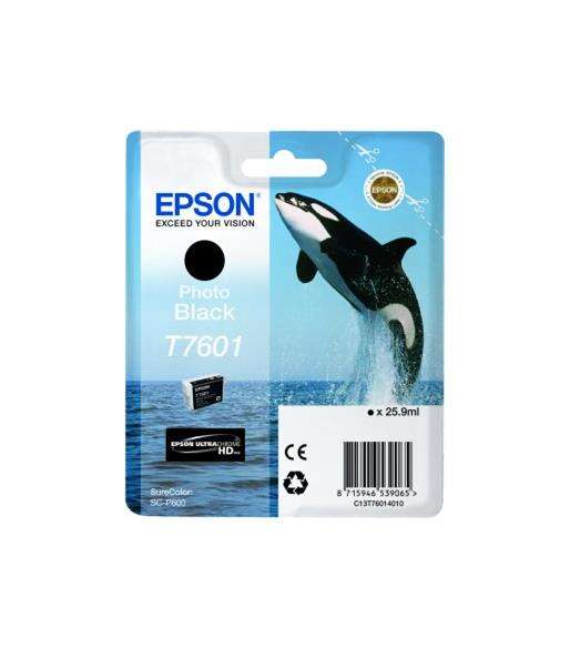 TINTEIRO EPSON PRETO FOTO SC-P600-C13T76014010