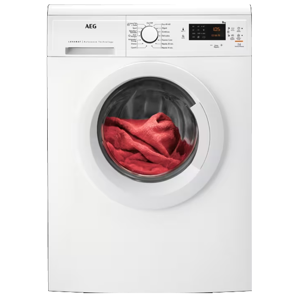 MÁQUINA DE LAVAR ROUPA AEG LFA5I82WRE( 1200 RPM - 8 KG - BRANCO