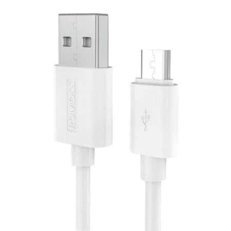 CABO USB-MICRO USB ROMOSS CB-5 2,1A, 1M CINZENTO