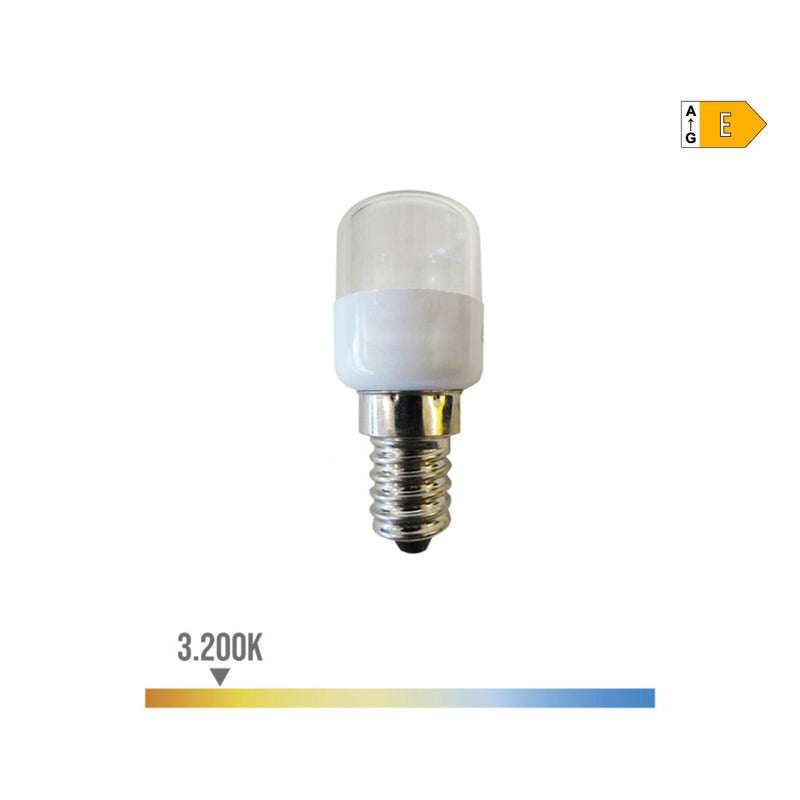 LÂMPADA TUBULAR (FRIGORÍFICO) LED E14 0,5W 55LM 3200K LUZ QUENTE