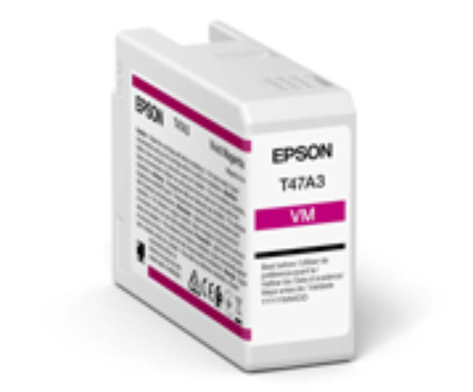 EPSON SINGLEPACK VIVID MAGENTA T47A3 ULTRACHROME PRO 10 INK 50ML