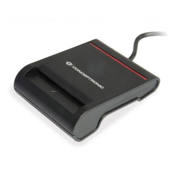 Conceptronic SCR01B leitor de smart card USB USB 2.0 Preto