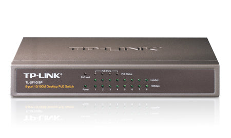 TP-Link TL-SF1008P Não-gerido Fast Ethernet (10/100) Power over E
