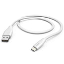 HAMA CHARGING CABLE USB-A - USB-C 1.5 M WHITE