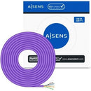 BOBINA DE CABLE RJ45 AWG23 UTP AISENS A135-0747 CAT.6 LSZH 100M V