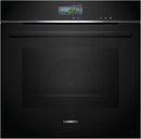 Siemens iQ700 HR736G1B1 forno 71 l 3600 W A+ Preto, Aço inoxidáve