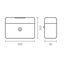 COFRE CFC09 300X240X90MM AZUL M13400 MICEL