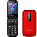 TELÉFONO MÓVIL QUBO P-220RD 4G PARA PERSONAS MAYORES ROJO