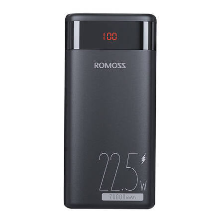 POWERBANKA ROMOSS ARES 20PF, PD 22,5 W, 20000 MAH (CERNÁ)