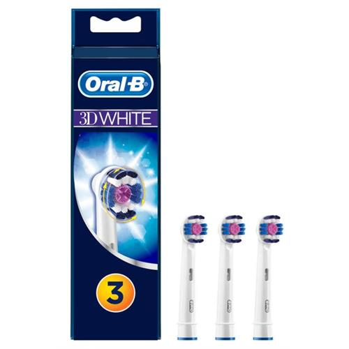 Oral-B 3D White 80338474 cabeça de escova de dentes 3 unidade(s)