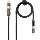 CABLE USB 2.0 TIPO-C NANOCABLE 10.01.2501 USB TIPO-C MACHO + USB