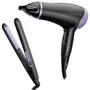 PACK SECADOR + ALISADOR DE CAABELO REMINGTON D3016GP