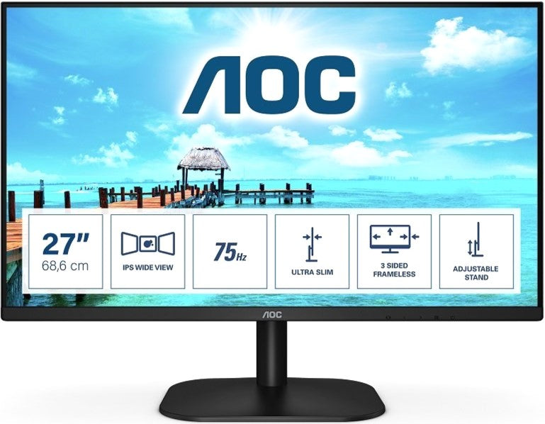 AOC B2 27B2H monitor de ecrã 68,6 cm (27") 1920 x 1080 pixels Ful