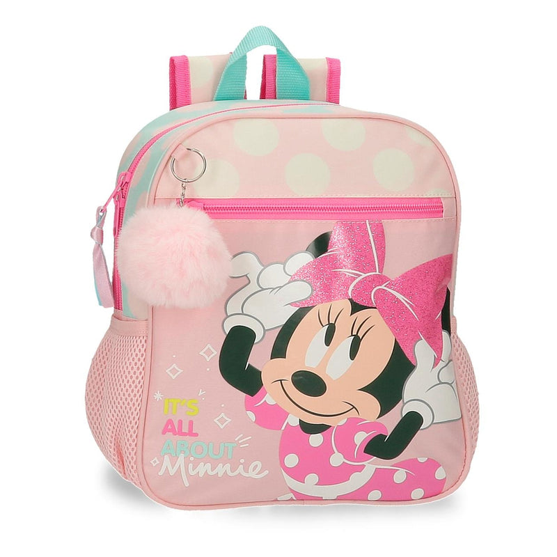 MOCHILA ESCOLAR DISNEY MINNIE PLAY ALL DAY 28CM