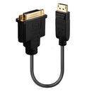 Lindy 41004 adaptador de cabo de vídeo 0,15 m DisplayPort DVI-D P