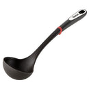 Tefal K20601 colher Colher de sopa Silicone Preto, Vermelho, Aço