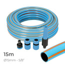 KIT DE MANGUEIRA DE JARDIM PROFISSIONAL INTERIOR Ø15MM EXTERIOR Ø