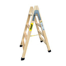 ESCADOTE DE MADEIRA DEGRAUS LARGOS 114CM ALTURA BLD-4 PLABELL