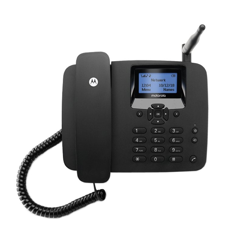 Motorola FW200L Telefone DECT Identificação de chamadas Preto