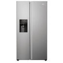 FRIGORÍFICO AMERICANO HAIER HSR5918DIMP 177X91X66 NF INOX