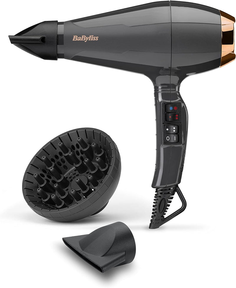 SECADOR BABYLISS 6719DE 2200W AC IONICO 115KM/HR