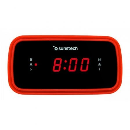 DESPERTADOR SUNSTECH FRD60RD RADIO FM