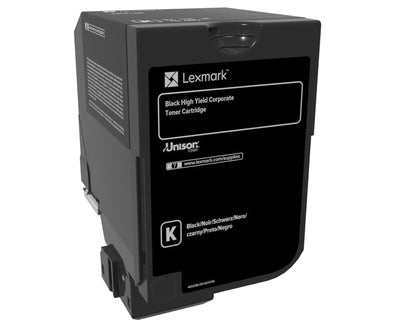 Lexmark 74C2HKE toner 1 unidade(s) Original Preto